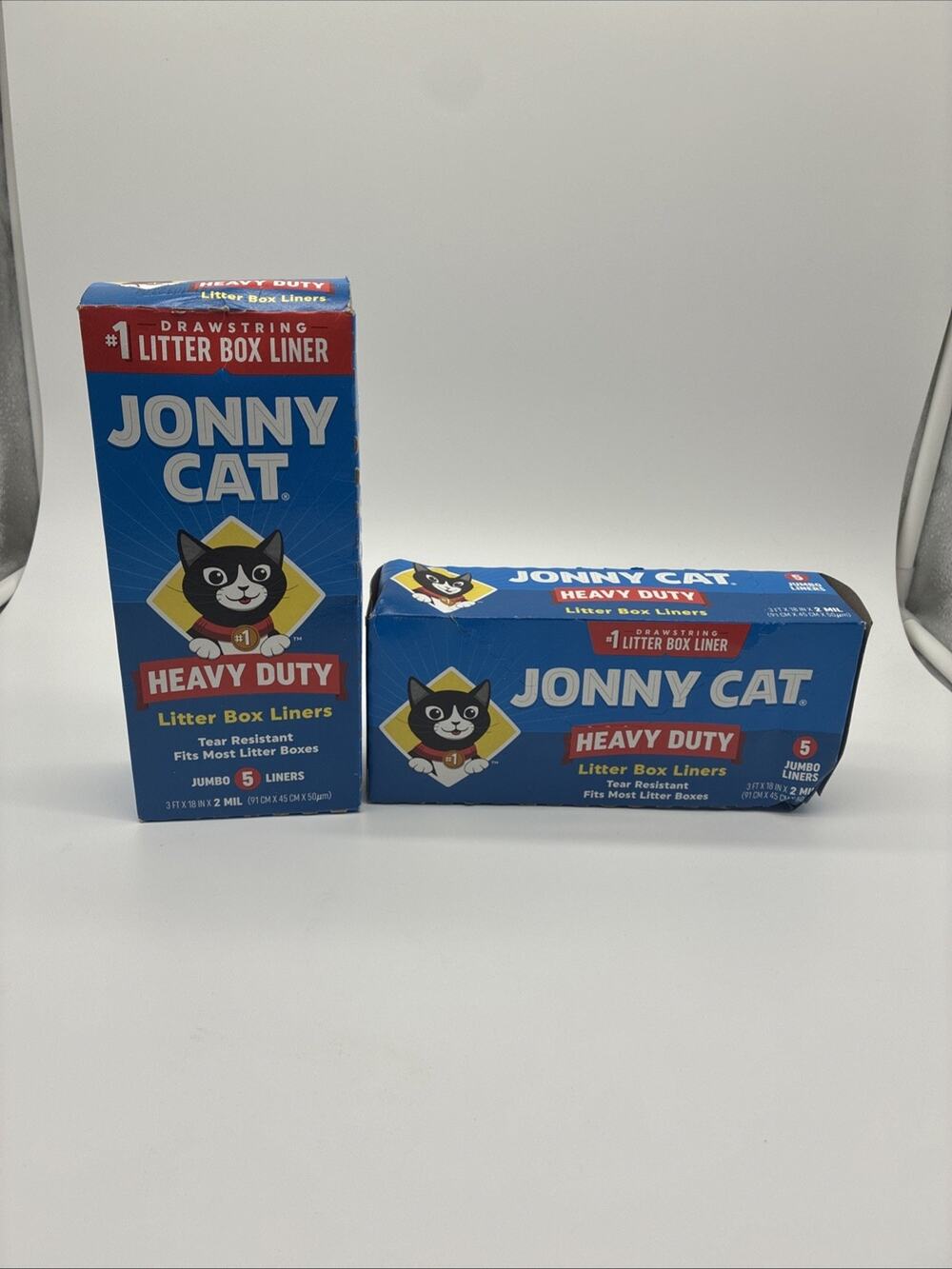 JONNY CAT Cat Litter Box Liners Lot Of 2 NEW